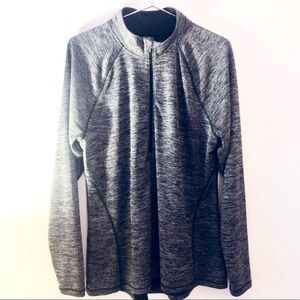 CHAMPION 1/2 Zip Pullover Dry Fit, gray